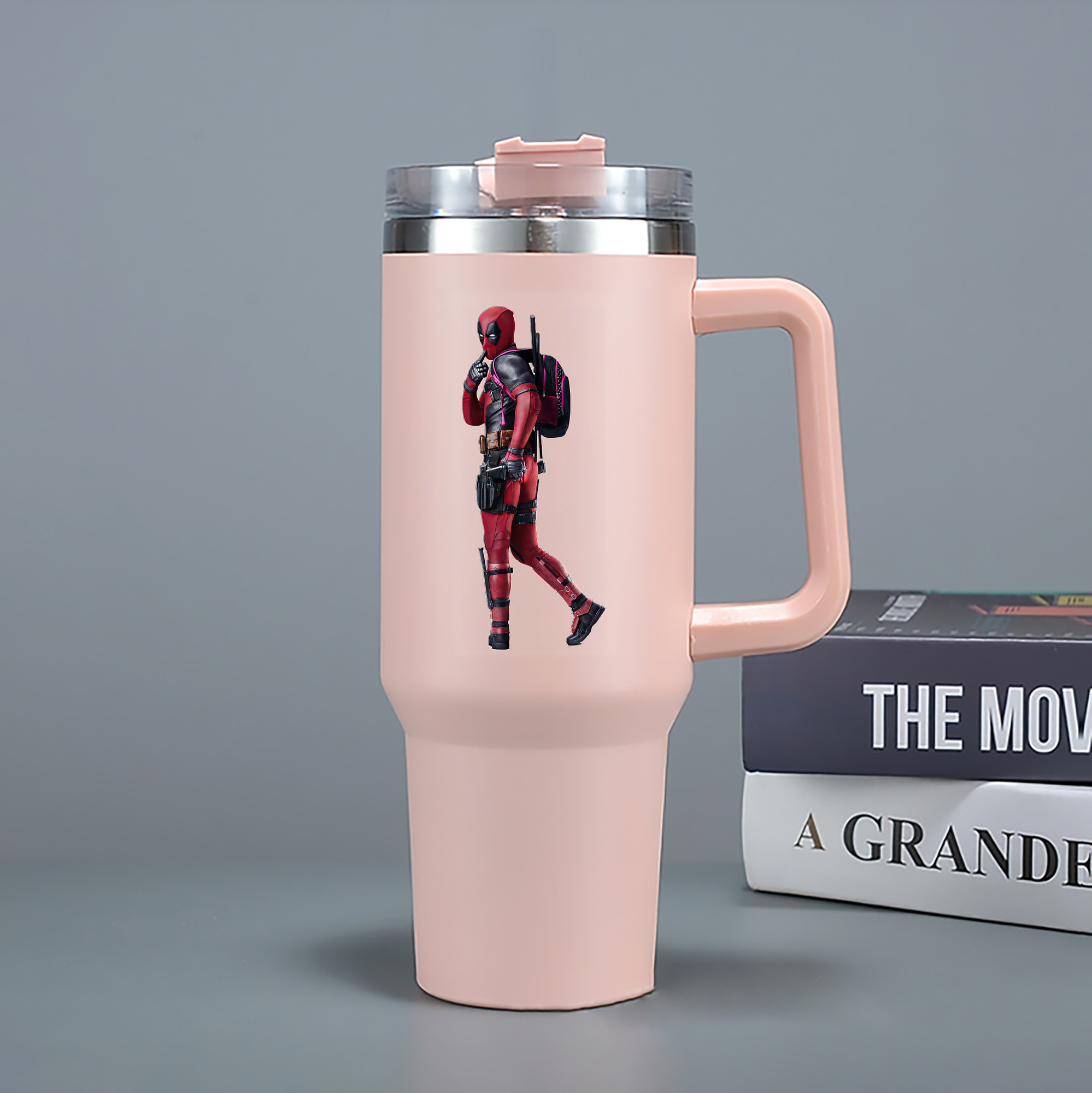 （画像用） Deadpool デッドプール 1200mL車用タンブラー（カラープリント）